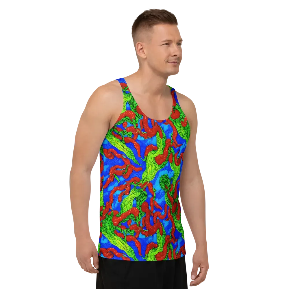Pepper Voltage on Men's Tank Top — Right Front