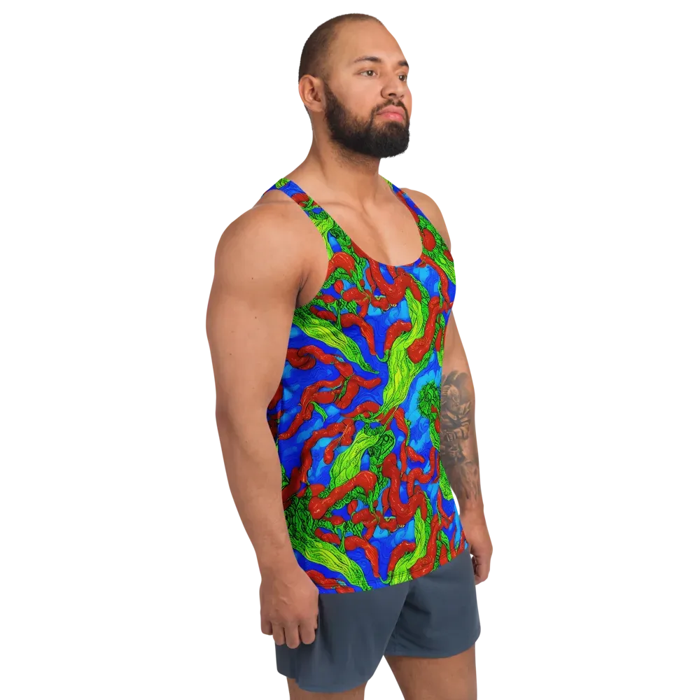 Pepper Voltage on Men's Tank Top — Right Front