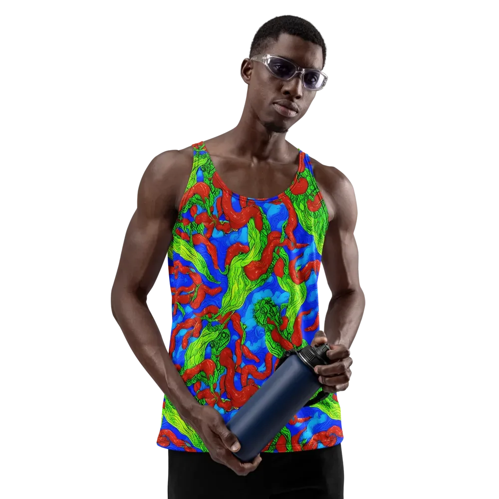 Pepper Voltage on Men's Tank Top — Front