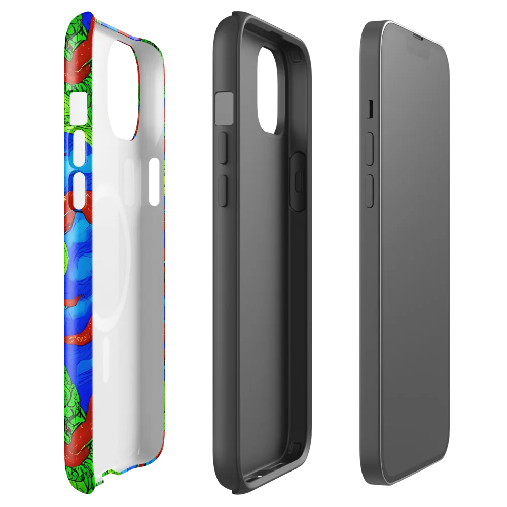 Pepper Voltage on MagSafe Tough Case for iPhone® — Front