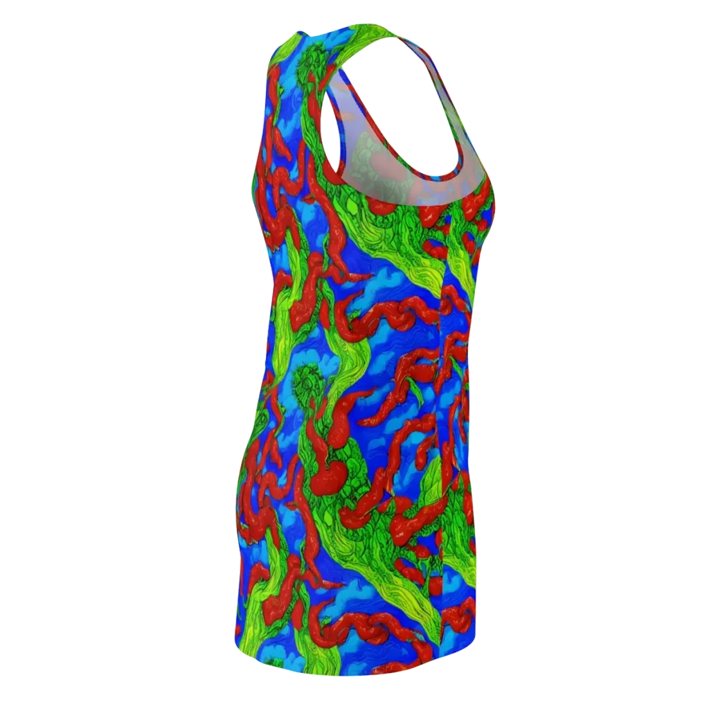 Pepper Voltage on Racerback Dress — Back Side