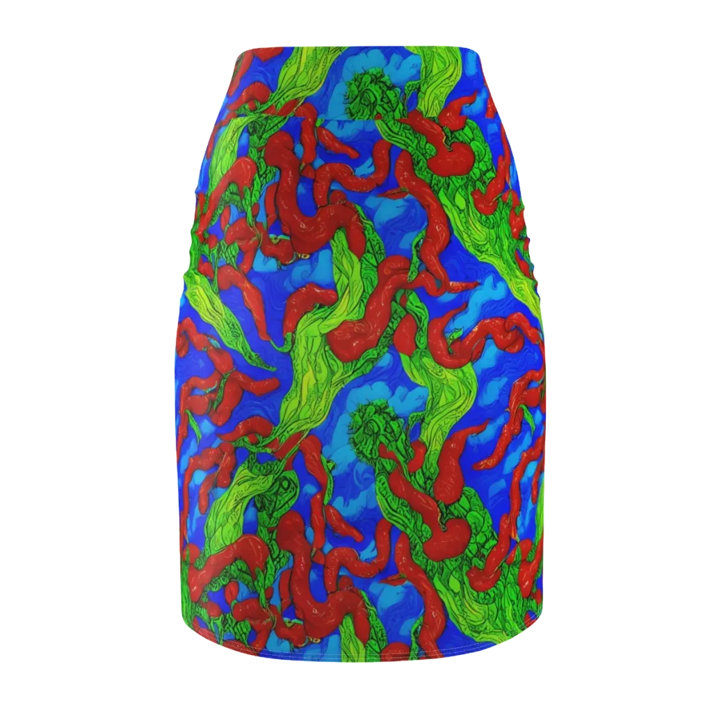Pepper Voltage on Pencil Skirt — Back