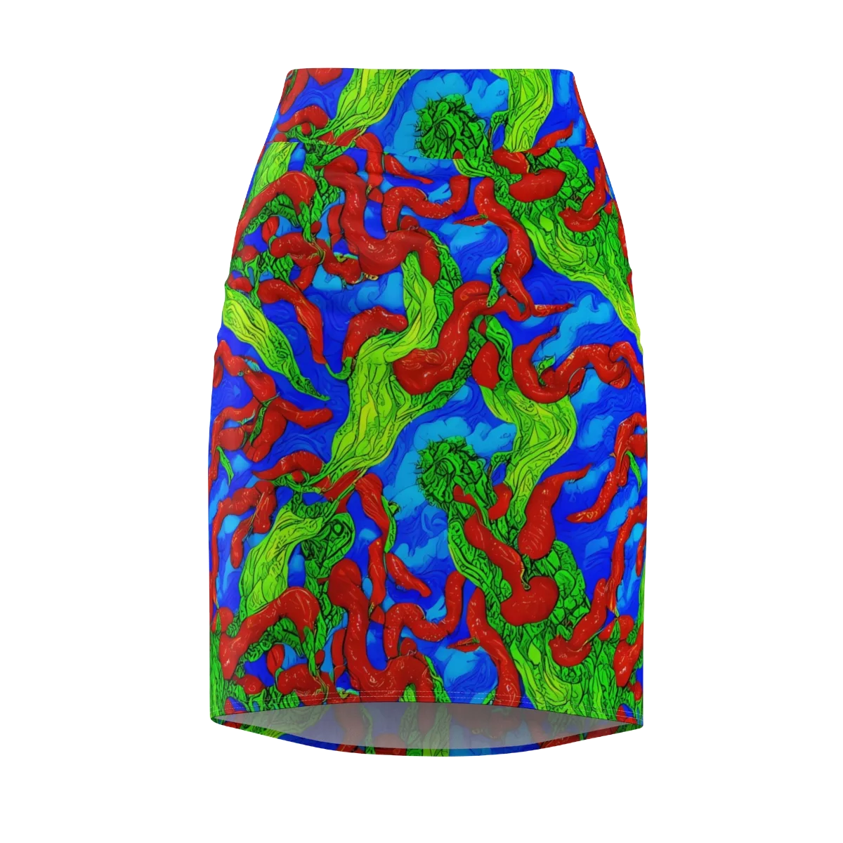 Pepper Voltage on Pencil Skirt — Front
