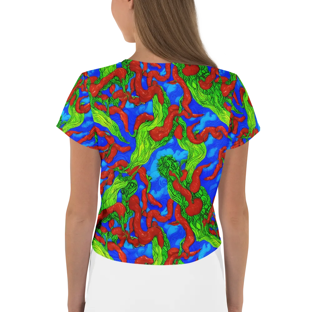 Pepper Voltage on Crop Tee — Back