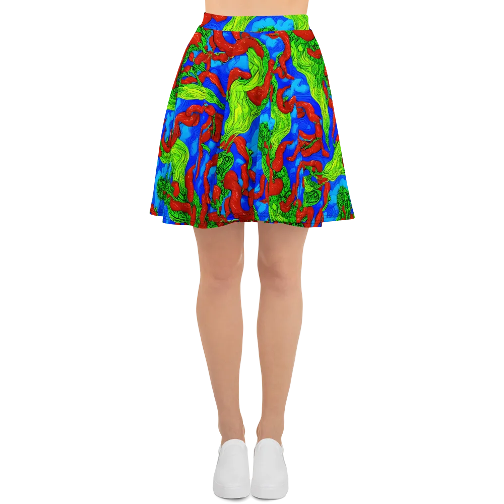 Pepper Voltage on Skater Skirt — Front