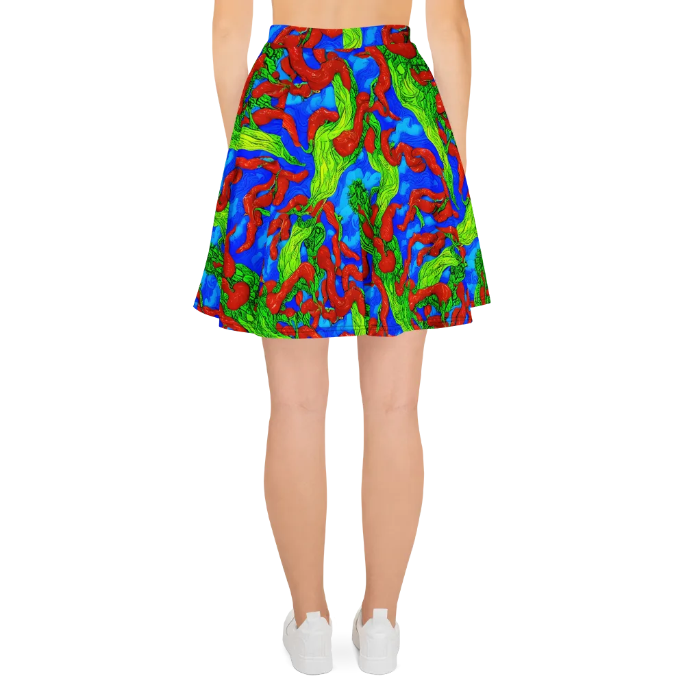 Pepper Voltage on Skater Skirt — Back