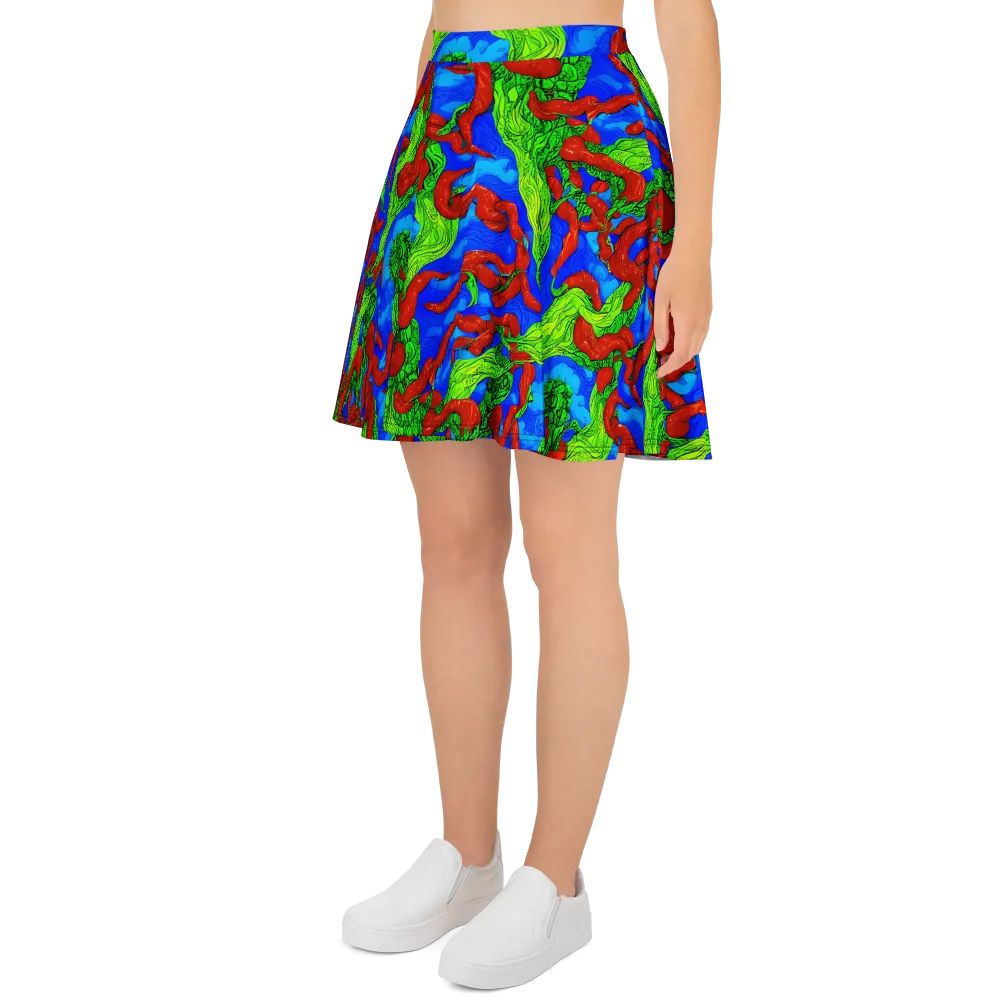 Pepper Voltage on Skater Skirt — Left