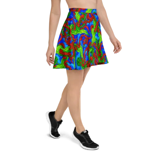 Pepper Voltage on a Skater Skirt