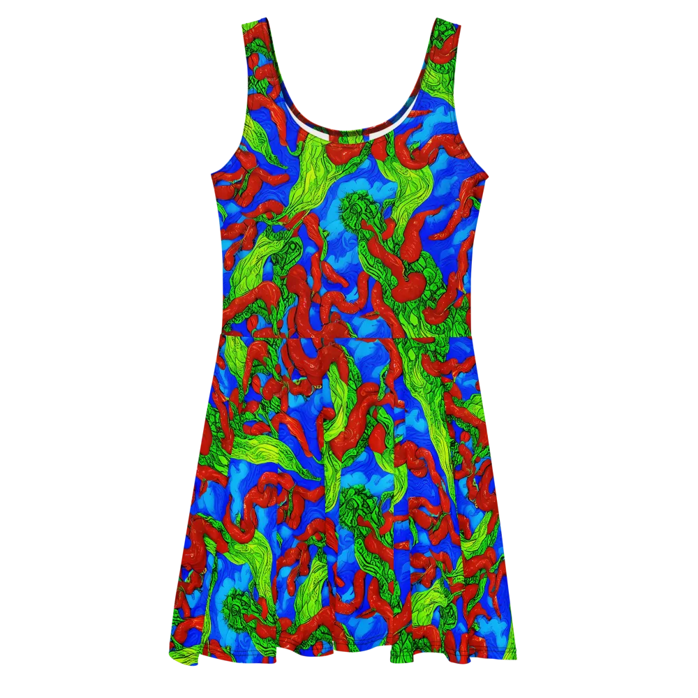 Pepper Voltage on Skater Dress — Front