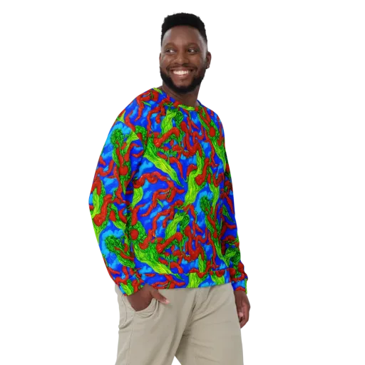 Pepper Voltage on a Sweatshirt