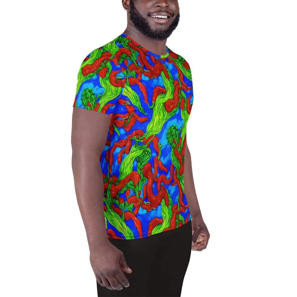 Pepper Voltage on Men's Athletic T-Shirt — Right