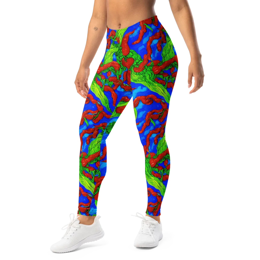Pepper Voltage on Leggings — Left Front
