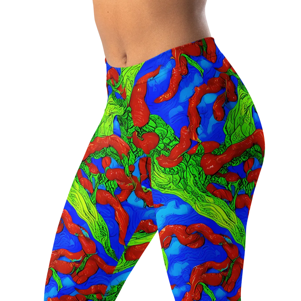 Pepper Voltage on Leggings — Left Front