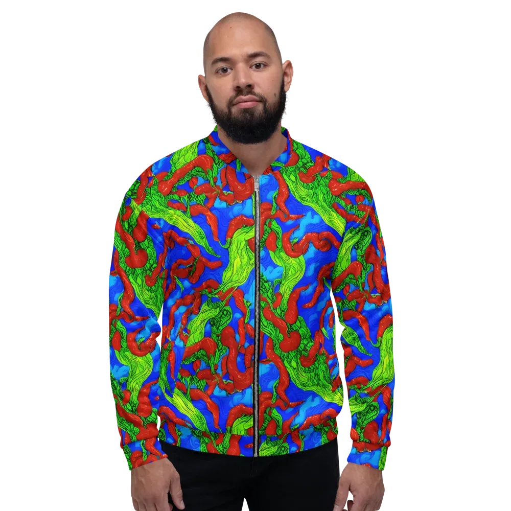 Pepper Voltage on Bomber Jacket — Front