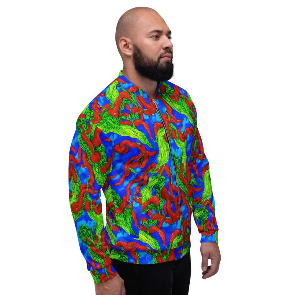 Pepper Voltage on Bomber Jacket — Right