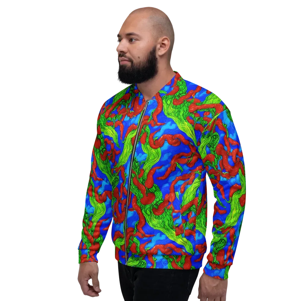Pepper Voltage on Bomber Jacket — Left