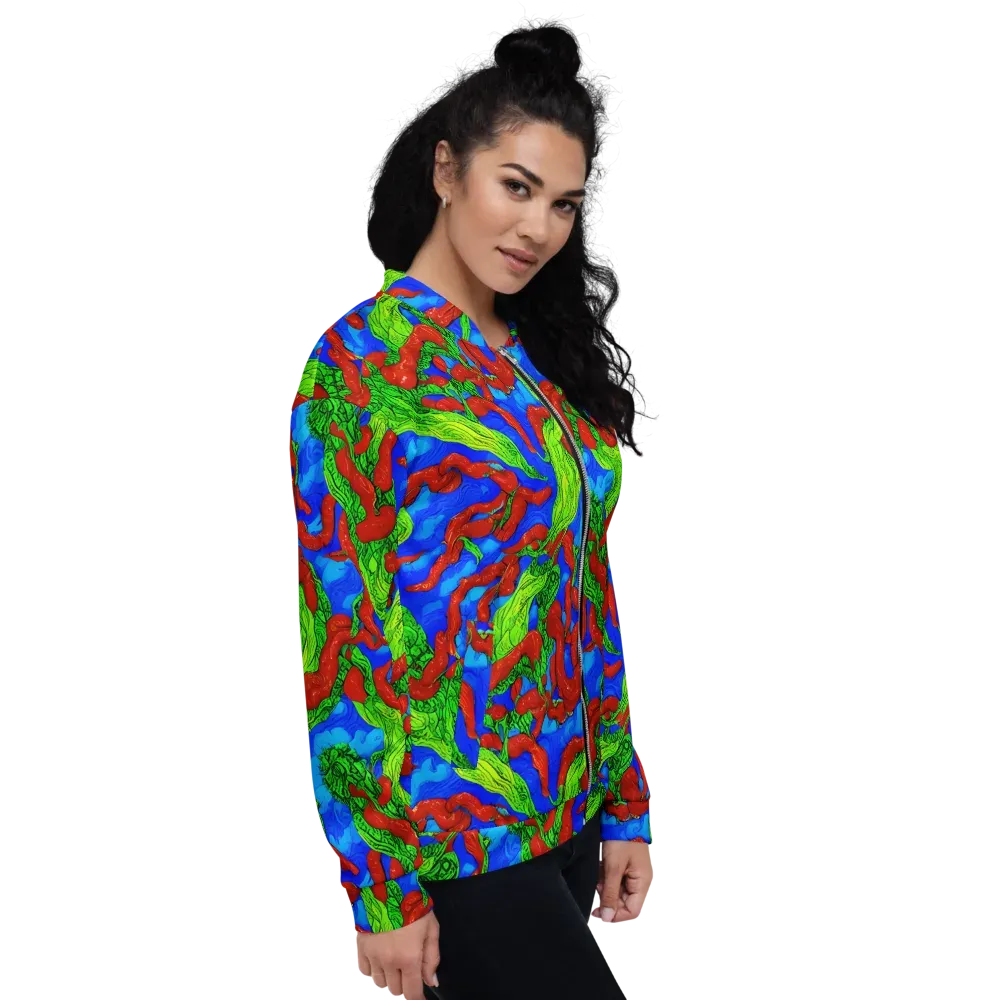 Pepper Voltage on Bomber Jacket — Right