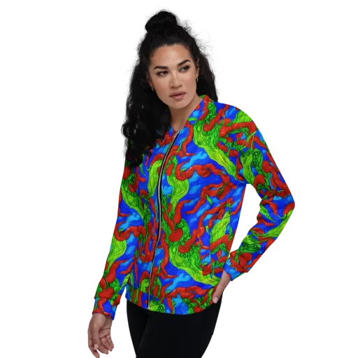 Pepper Voltage on a Bomber Jacket