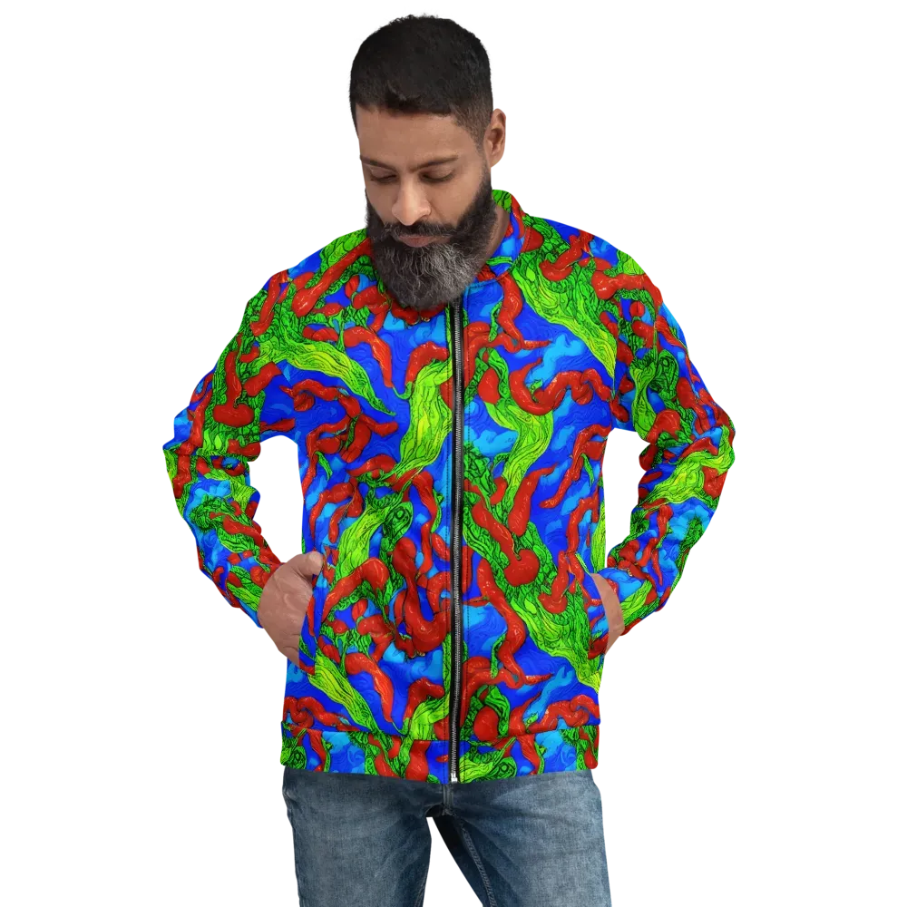 Pepper Voltage on Bomber Jacket — Front