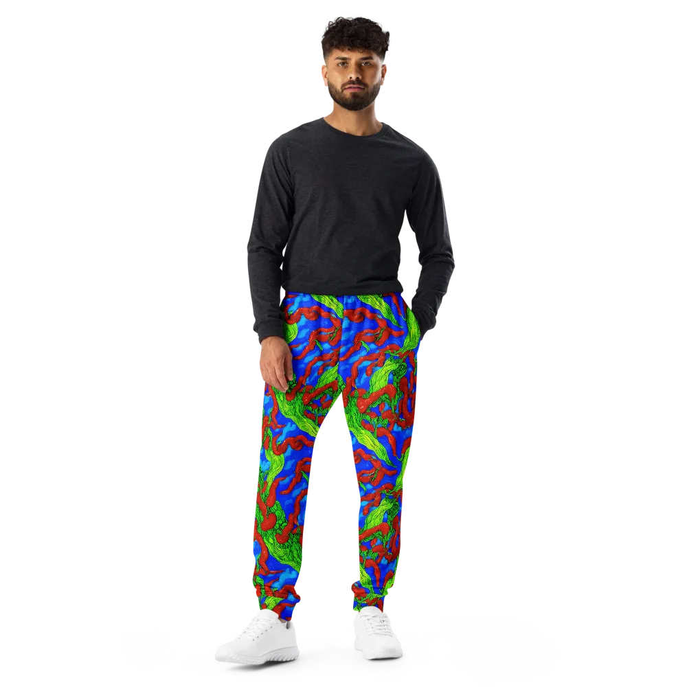 Pepper Voltage on Men's Joggers — Front
