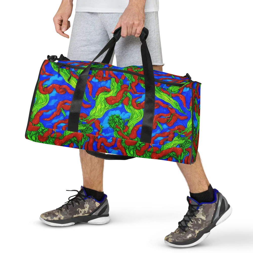 Pepper Voltage on Duffle Bag — Front