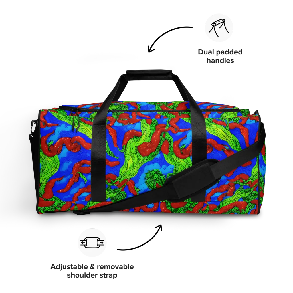 Pepper Voltage on Duffle Bag — Front