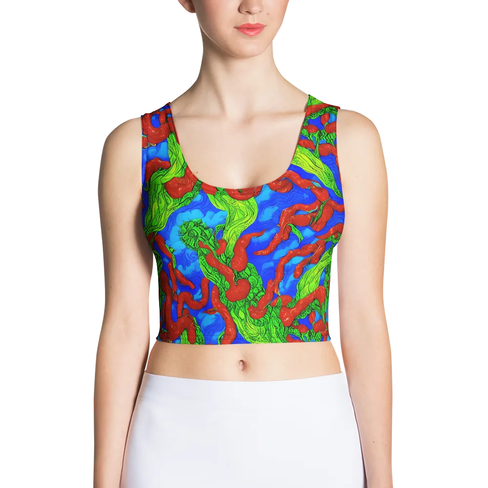 Pepper Voltage on Crop Top — Front