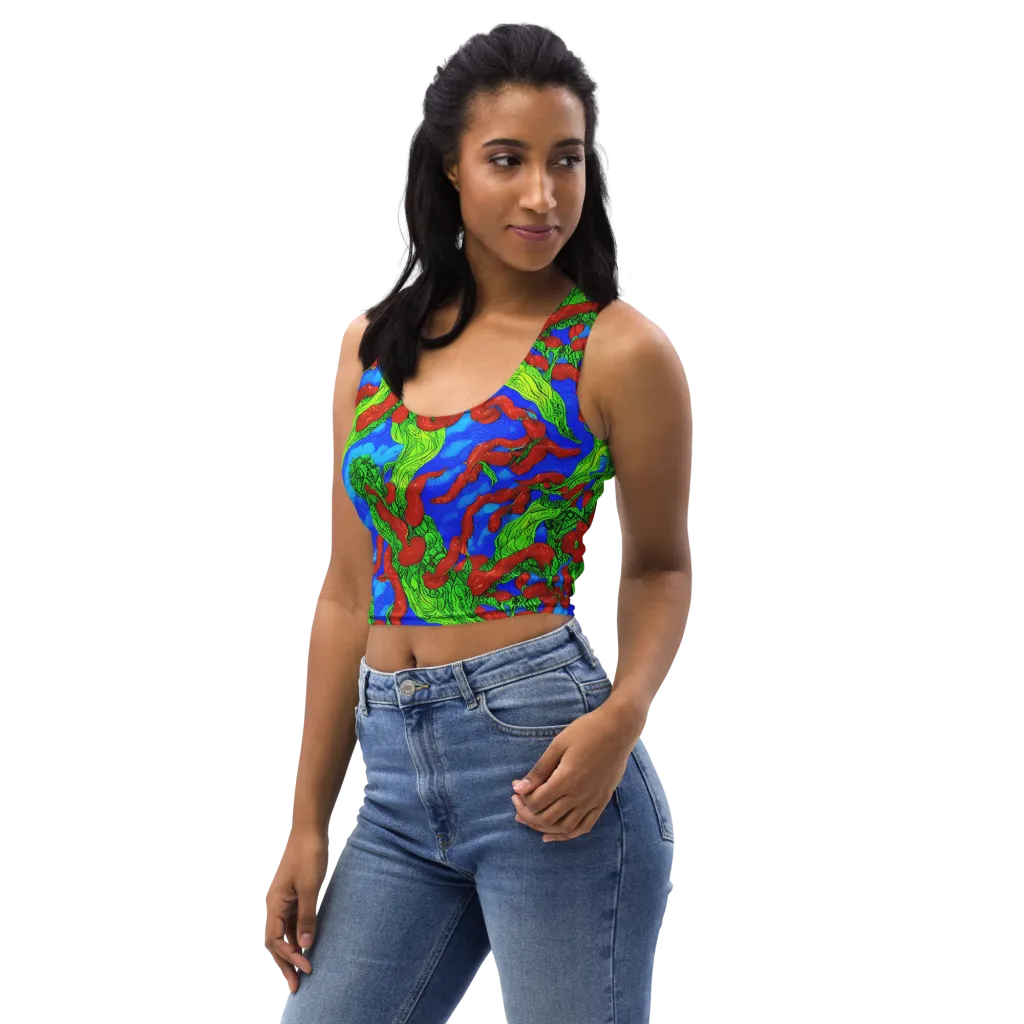 Pepper Voltage on Crop Top — Left Front