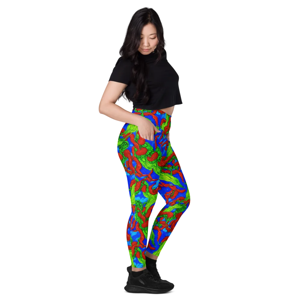 Pepper Voltage on Leggings with Pockets — Right