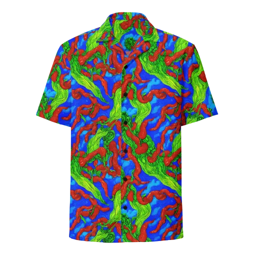 Pepper Voltage on a Button Shirt