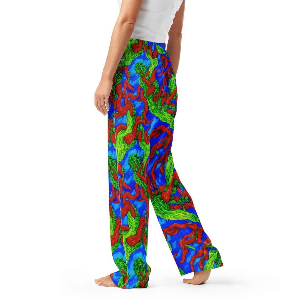 Pepper Voltage on Women's Pajama Pants — Left