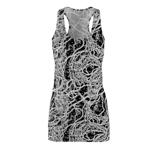 Black Thorn Tangle on a Racerback Dress