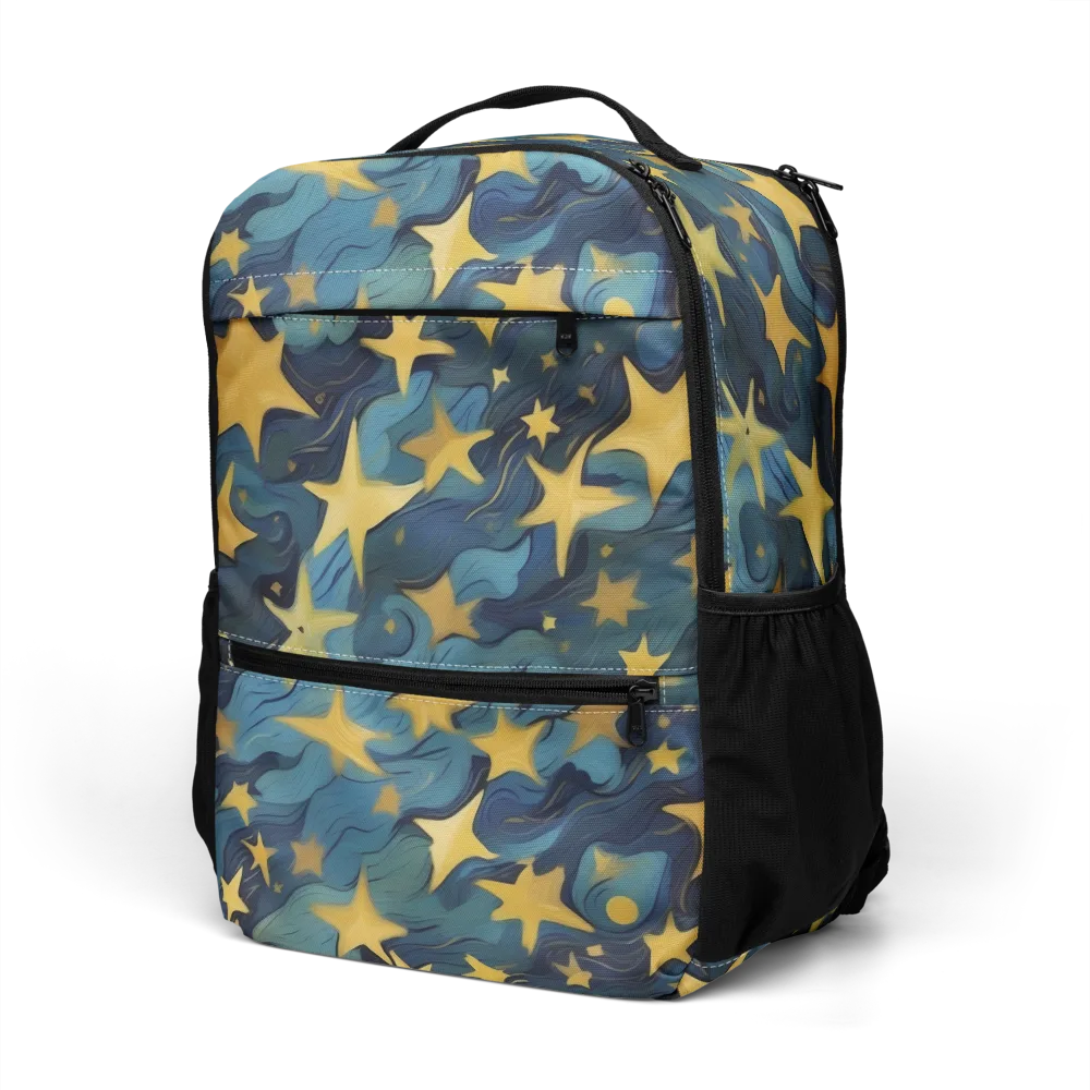 Celestial Current on Utility Backpack — Left Front