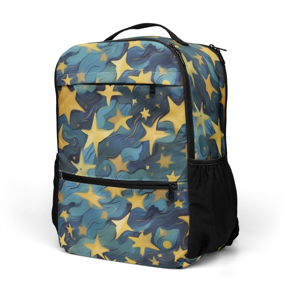 Celestial Current on Utility Backpack — Left Front