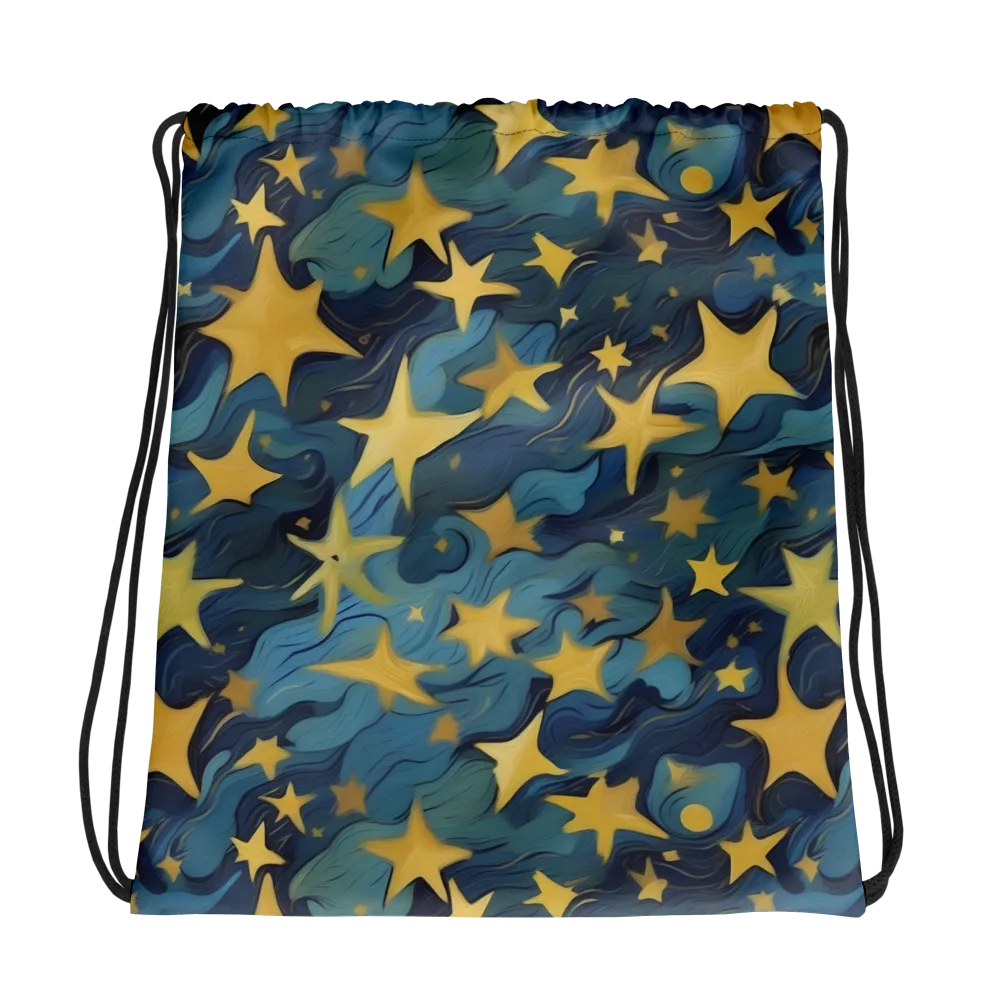 Celestial Current on Drawstring Bag — Photo
