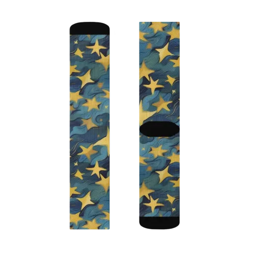 Celestial Current on a Socks