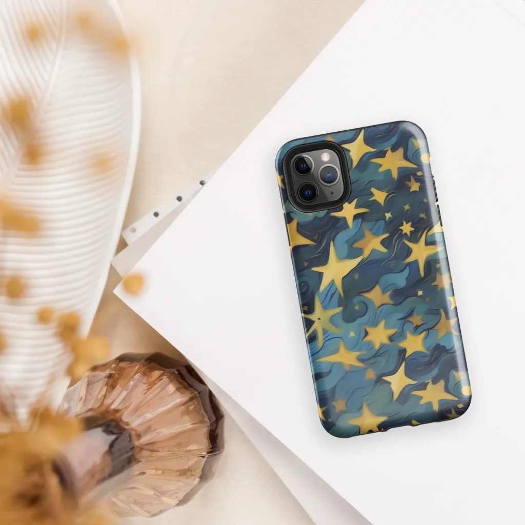 Celestial Current on Tough Case for iPhone® — Front