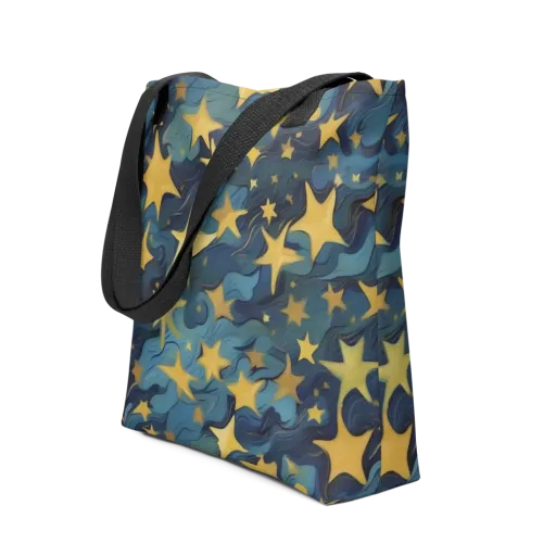 Celestial Current on a Tote Bag