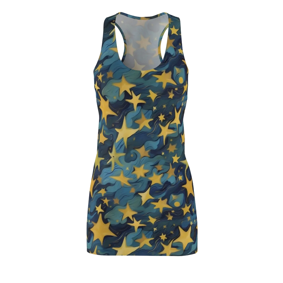 Celestial Current on Racerback Dress — Front
