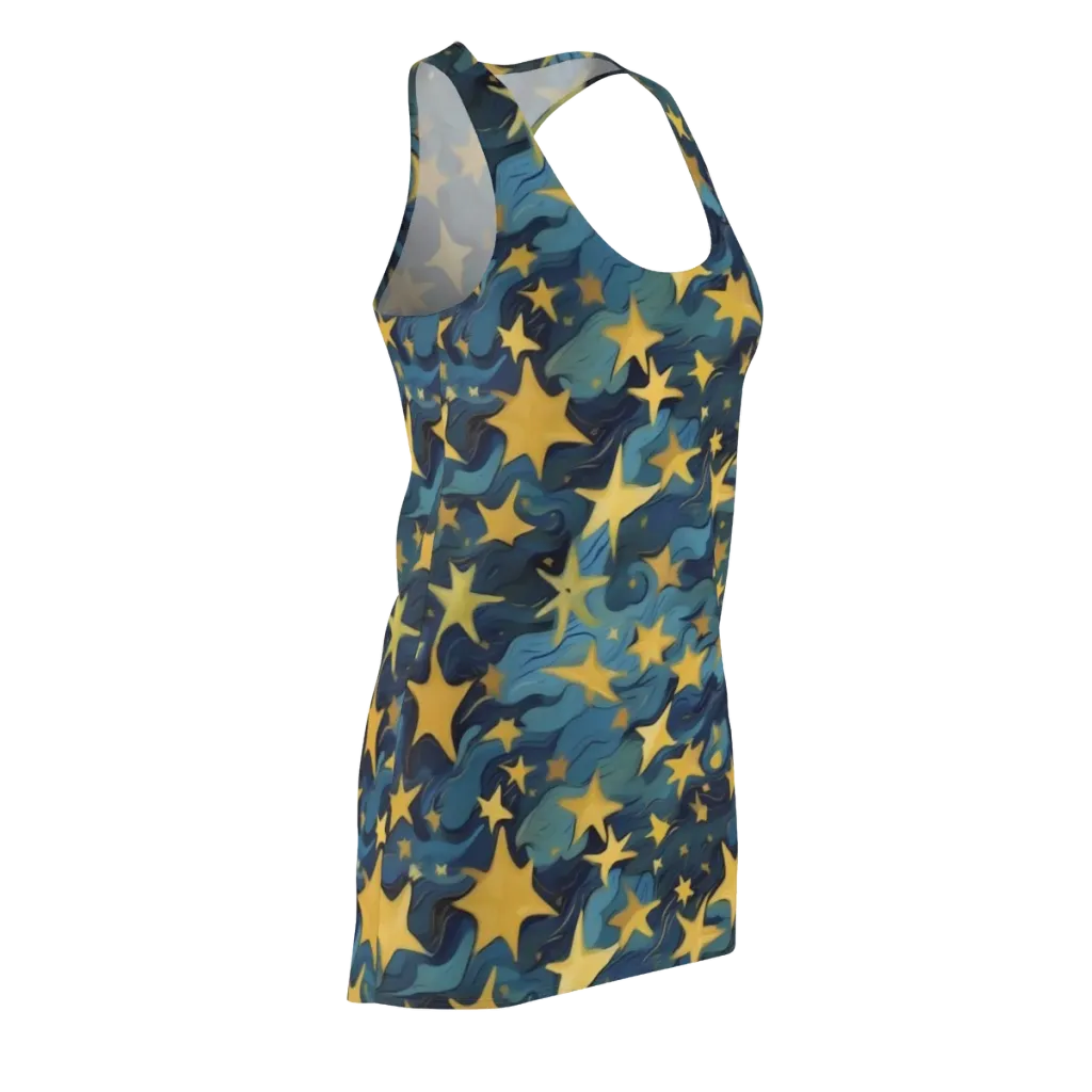 Celestial Current on Racerback Dress — Front Side