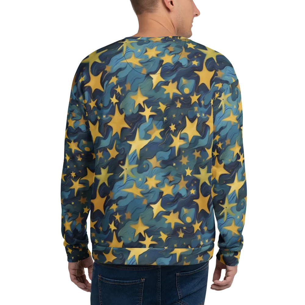 Celestial Current on Sweatshirt — Back