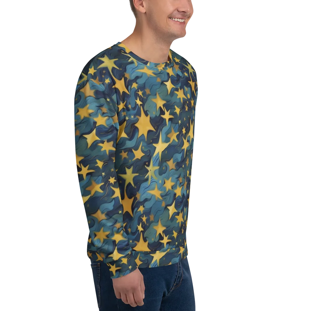 Celestial Current on Sweatshirt — Right Front