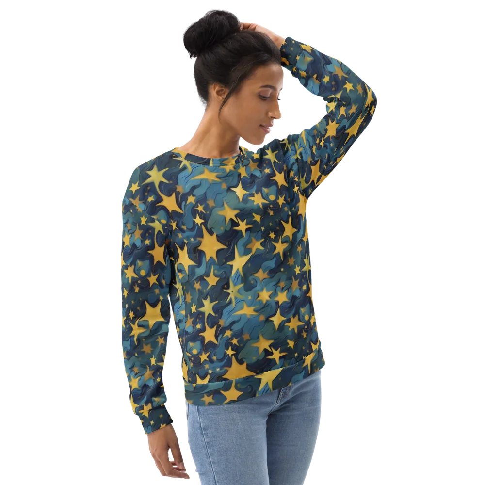 Celestial Current on Sweatshirt — Right Front