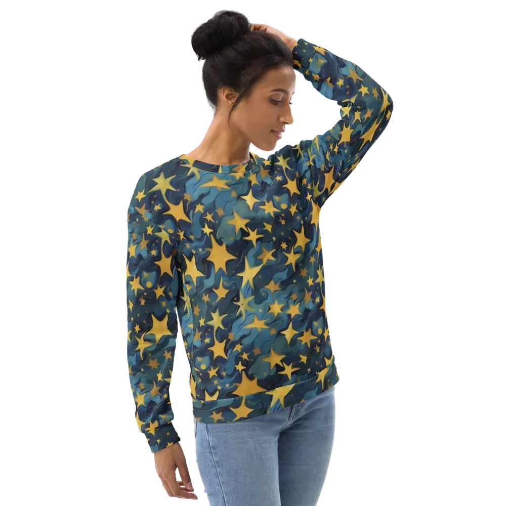 Celestial Current on Sweatshirt — Right Front