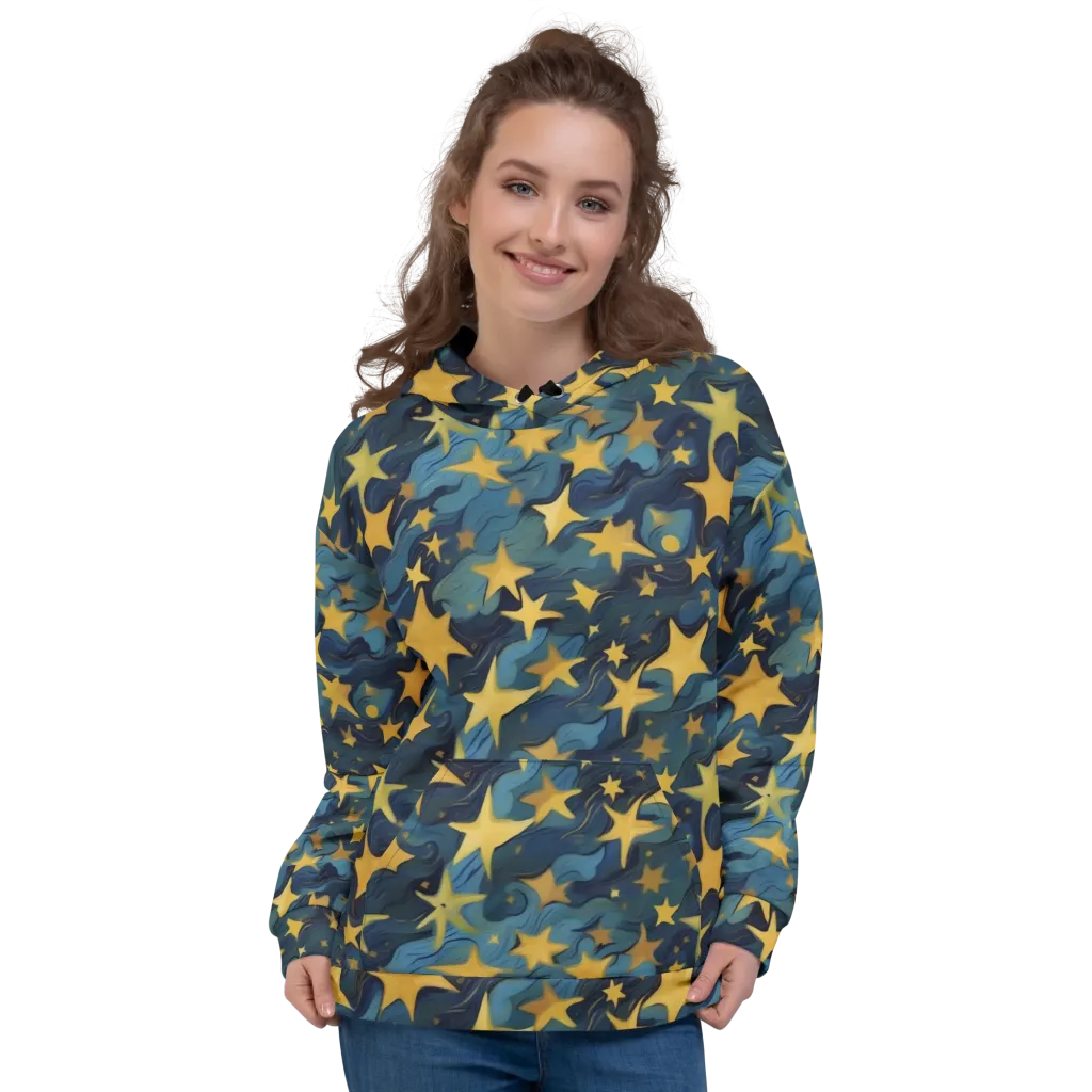 Celestial Current on Hoodie — Front