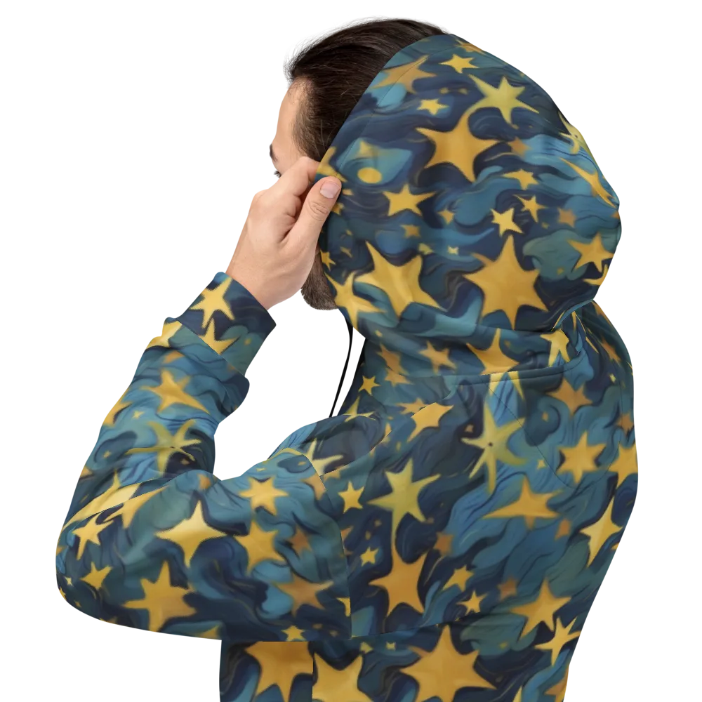 Celestial Current on Hoodie — Back