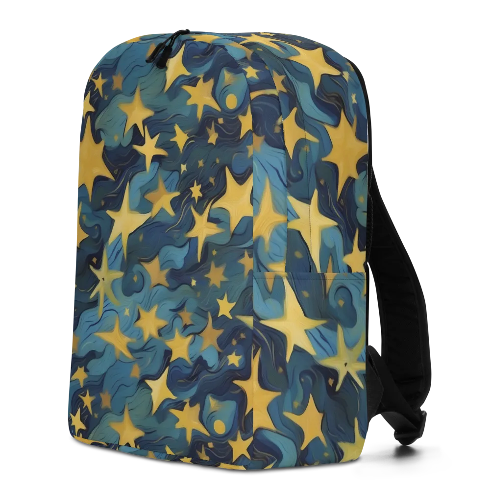 Celestial Current on Minimalist Backpack — Left