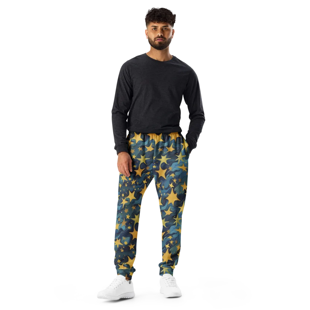 Celestial Current on Men's Joggers — Front