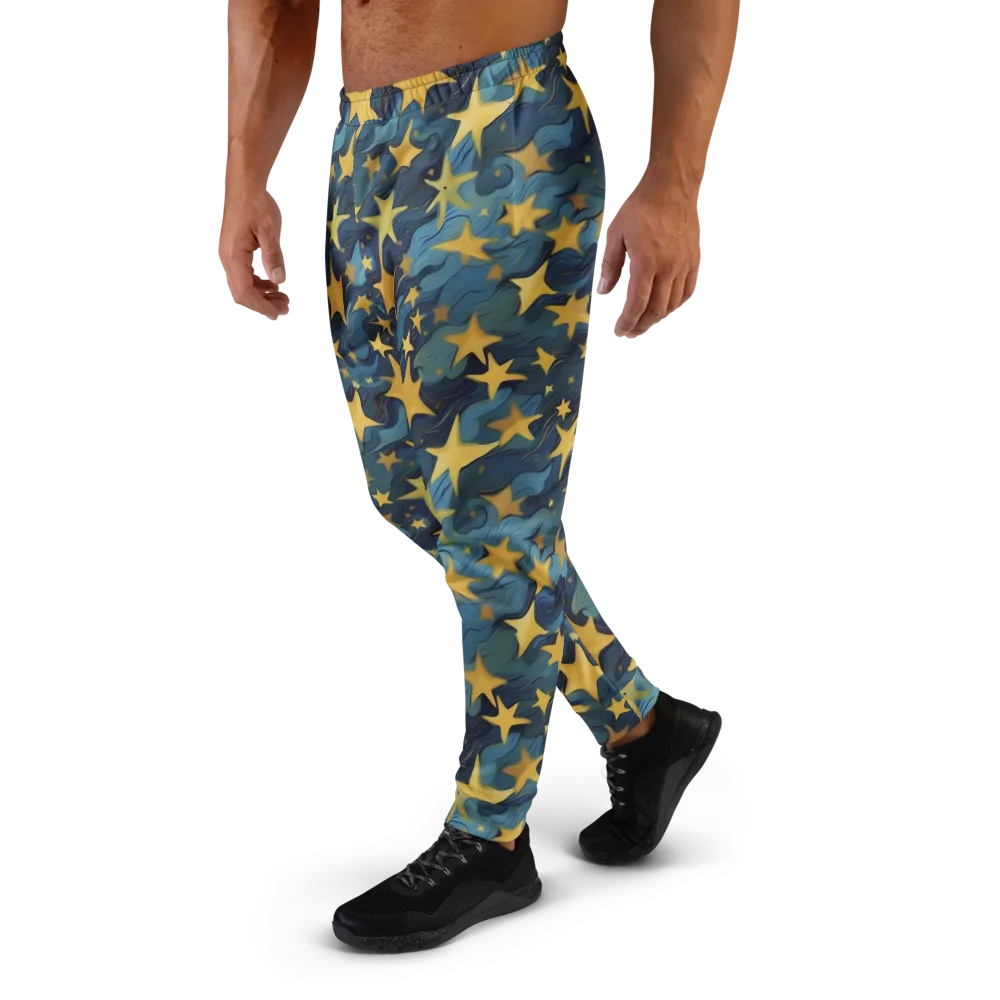 Celestial Current on Men's Joggers — Left