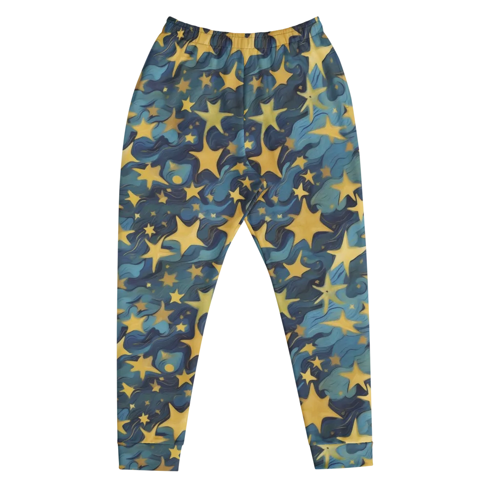 Celestial Current on Men's Joggers — Front